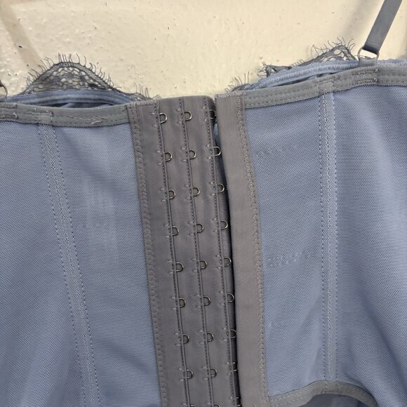 Urban Outfitters Out From Under Modern Love Corset Top Fairy Lace Womens Sz Sm - Picture 5 of 12